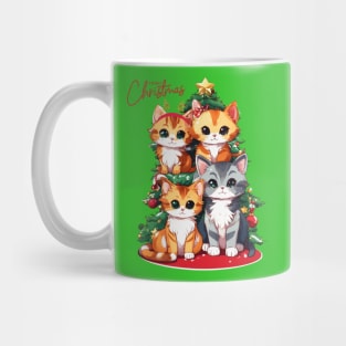 Christmas Cat Mug